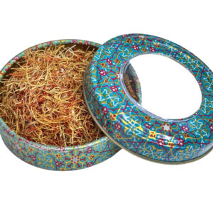 ریشه زعفران در ظرف خاتم