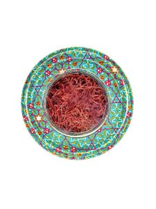 زعفران سرگل درجه یک بسته بندی خاتم