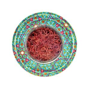 زعفران سرگل درجه یک بسته بندی خاتم